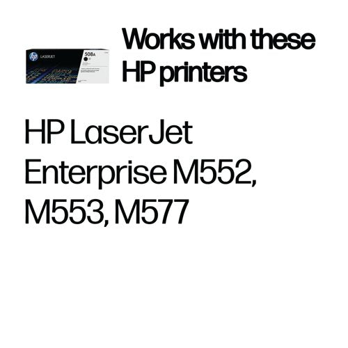 HP 508A Original LaserJet Toner Cartridge Black CF360A