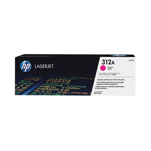 HP 312A Original LaserJet Toner Cartridge Magenta CF383A