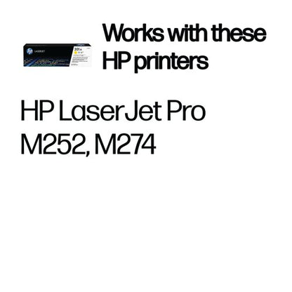 HP 201A Original LaserJet Toner Cartridge Yellow CF402A