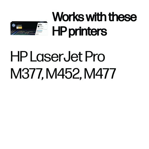 HP 410A Original LaserJet Toner Cartridge Black CF410A
