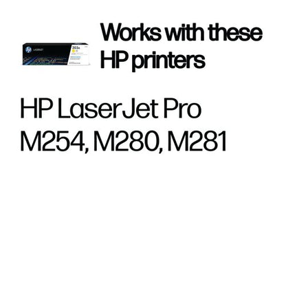 HP 203A Original LaserJet Toner Cartridge Yellow CF542A