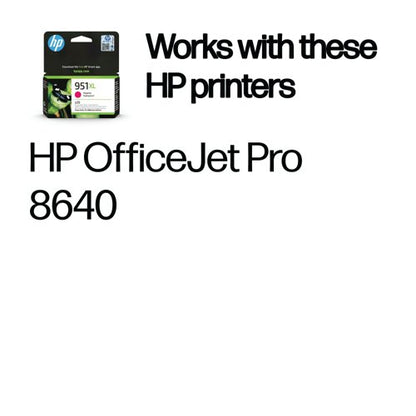 HP 951XL Original Ink Cartridge High Yield Magenta CN047AE