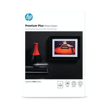 HP Premium Plus Semi-Gloss Photo Paper A4 (Pack of 20) CR673A