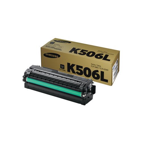 HP CLT-K506L Original Laser Toner Cartridge High Yield Black SU171A