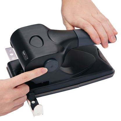 Rapesco Alu 65 Hole Punch Metal Black 1015