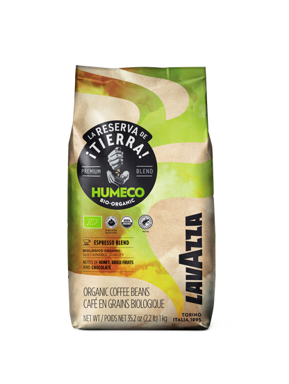 Lavazza La Reserva de Tierra Humeco Organic Coffee Beans 1kg