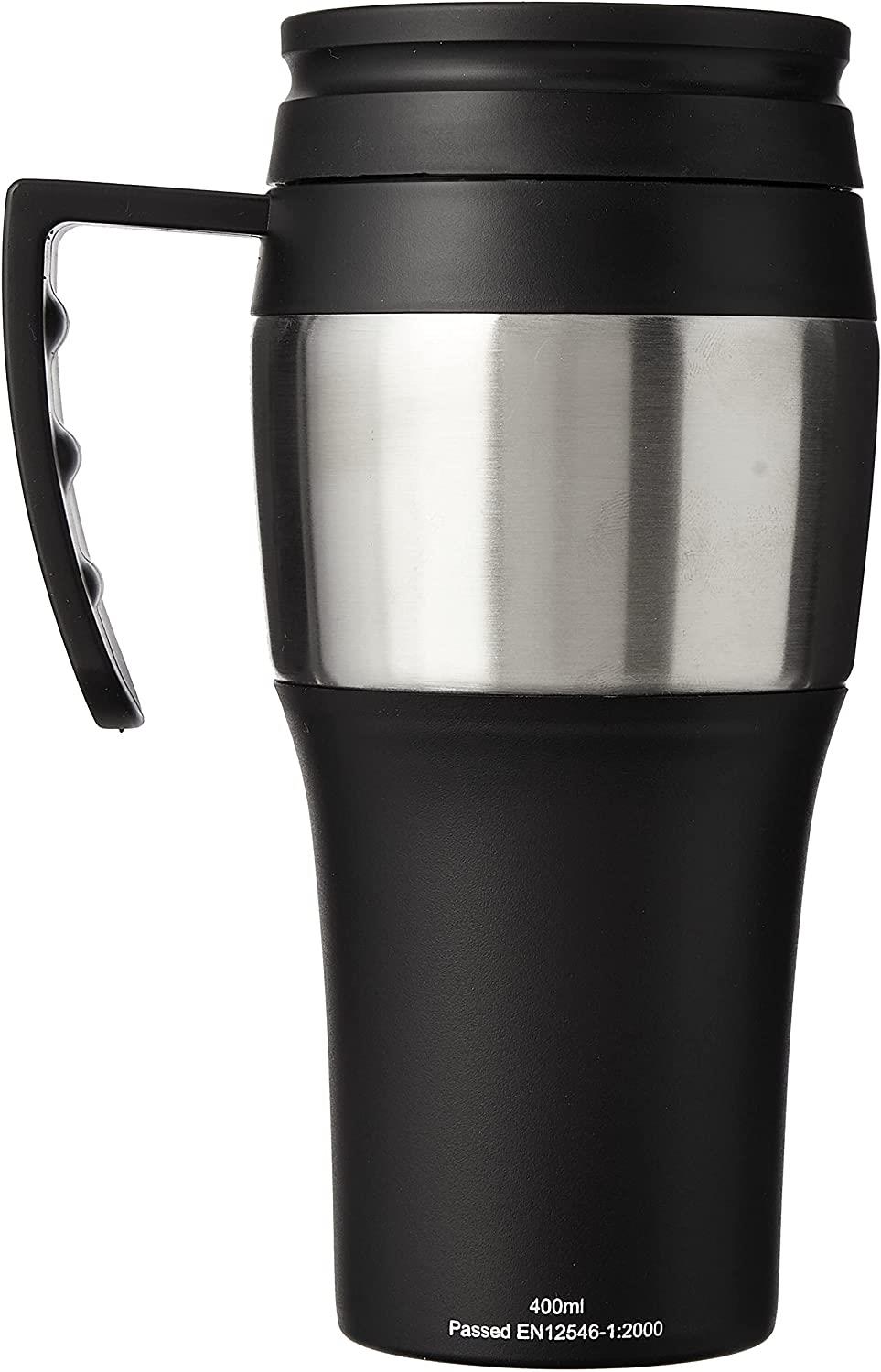 Thermos Thermocafe 2010 Steel Travel Mug, 0.4 Litre, 1 Unité