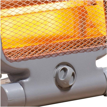 Daewoo Small Quartz Halogen Heater | Grey | 800w