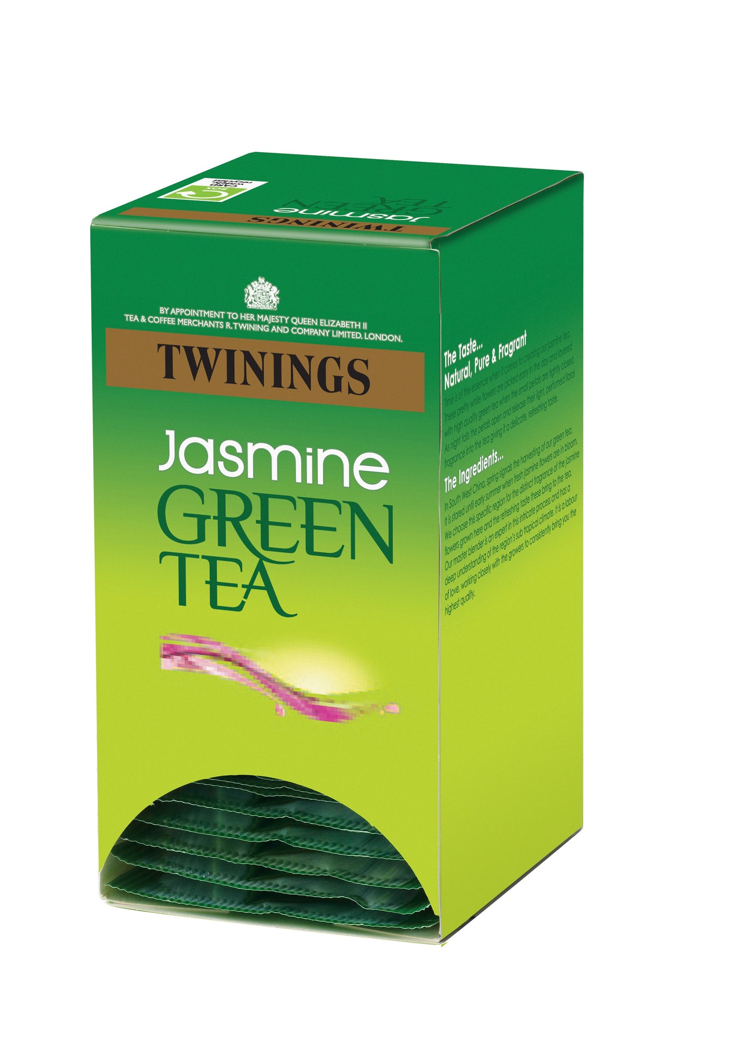 Twinings Green Tea with Jasmine Enveloped 20's