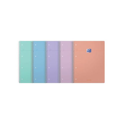 Oxford Smart Pastel Notebook Assorted A4+ (Pack of 5) 400186949