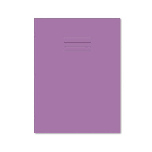 Hamelin Exercise Book 8mm Lined 80 Page A4+ Purple (Pack of 50) 400206239