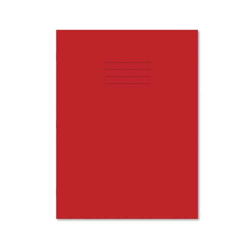 Hamelin Exercise Book 8mm Lined 80 Page A4+ Red (Pack of 50) 400206470