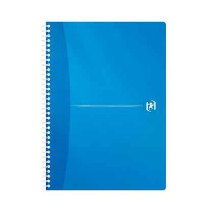 Oxford PP Transparent Wirebound Notebook A4 Assorted (Pack of 5) 100104241