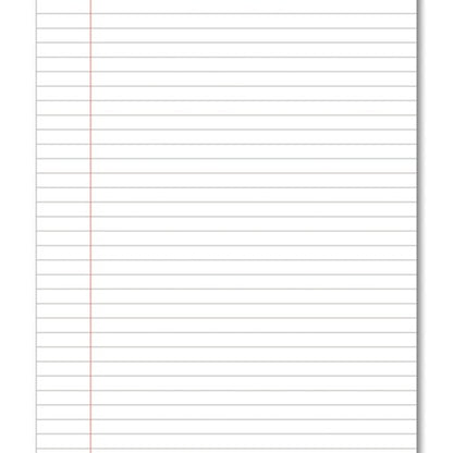 Hamelin Exercise Book 8mm Lined 80 Page A4 Yellow (Pack of 50) 100102311