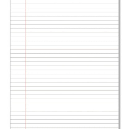 Hamelin Exercise Book 8mm Lined 80 Page A4 Purple (Pack of 50) 100102203