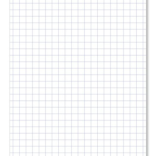 Hamelin Loose Leaf Paper 10mm Squared 1000 Page Unpunched A4 (Pack of 5) 100101547