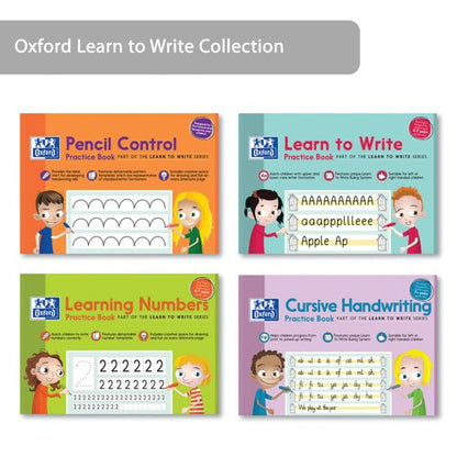 Hamelin Oxford Learn To Write Learning Numbers Book 32 Page A4 (Pack of 100) 100080207