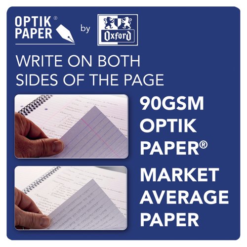 Oxford My Notes Wirebound Notebook 200 Pages A4 (3 Pack) 100082373
