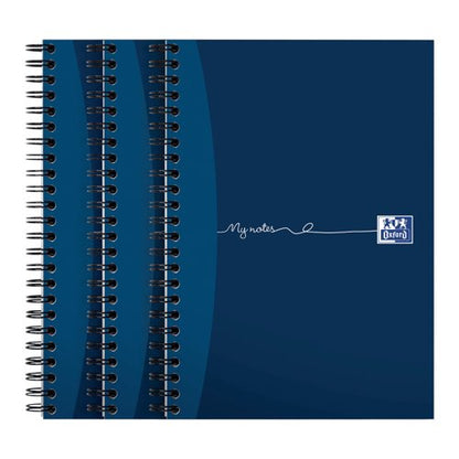Oxford My Notes Wirebound Notebook 200 Pages A5+ (3 Pack) 100082372
