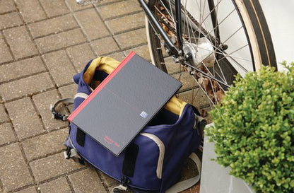 Black n' Red Casebound Recycled Hardback Notebook 192 Pages A4 (Pack of 5) 100080530