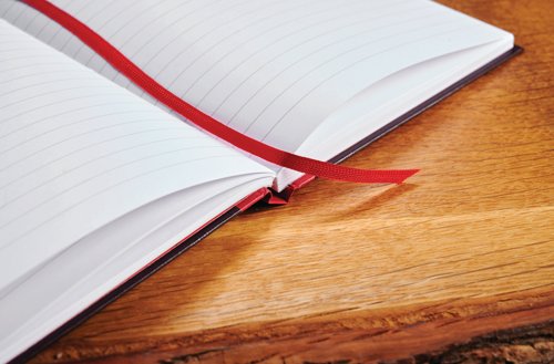 Black n' Red Casebound Recycled Hardback Notebook 192 Pages A4 (Pack of 5) 100080530