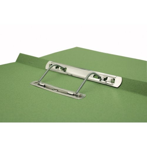 Exacompta Guildhall Transfer File 285gsm Foolscap Green (Pack of 25) 346-GRNZ