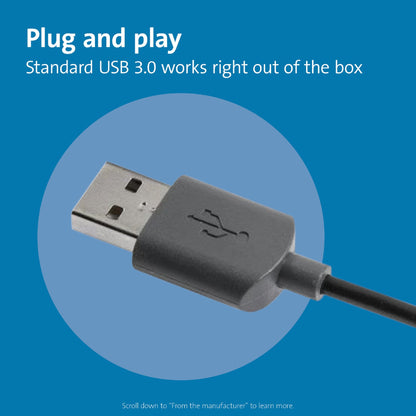 Kensington Wired Mouse Black K72356EU