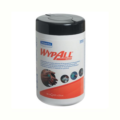 Wypall Industrial Cleaning Wipes x50 270x270mm Green Pack of 6 7772