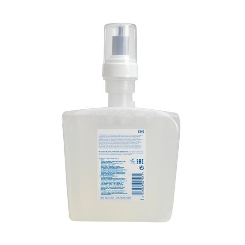 Scott Foam Hand Cleanser 1.2L Refill Unscented Pack of 4 6345