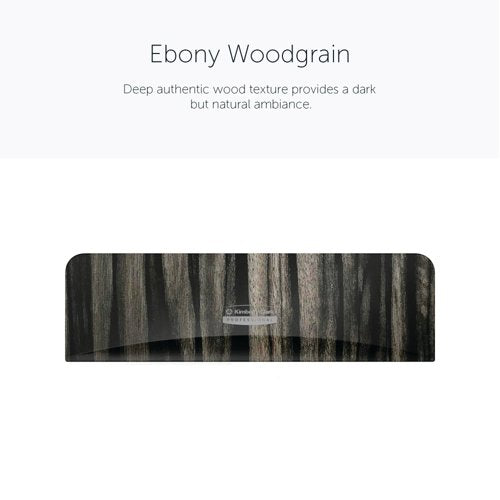 Kimberly Clark ICON Faceplate for 2 Roll Toilet Paper Disp Ebony 58832