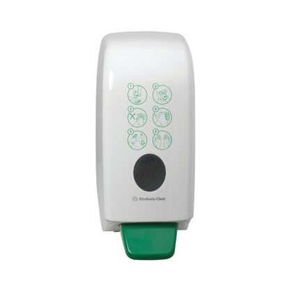 Aquarius Hand Moisturiser Dispenser for 1L Cassette Refills White 7134