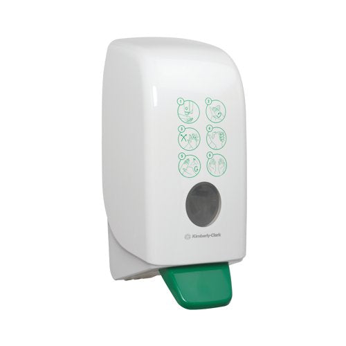 Aquarius Hand Moisturiser Dispenser for 1L Cassette Refills White 7134