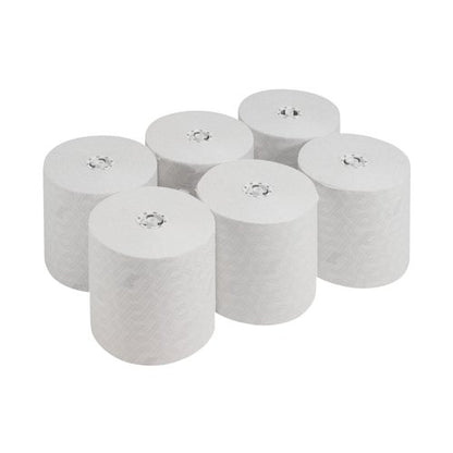 Scott Essential Paper Hand Towel Roll 1-Ply 350m White Pack of 6 6691
