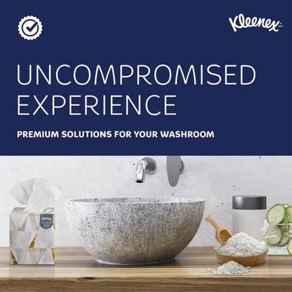 Kleenex V-Fold Paper Hand Towels 3-Ply x96 Towels Pack of 15 6710