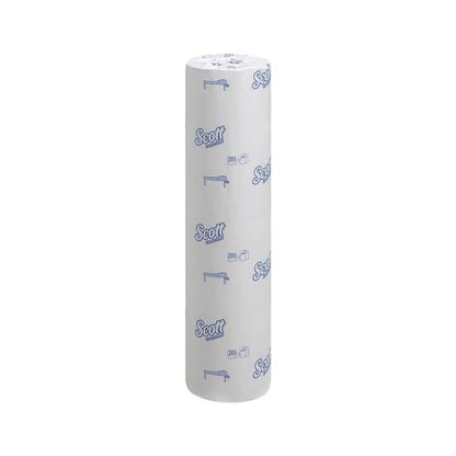 Scott Essential Couch Cover Roll 1-Ply 200 Sheets White Pack of 6 7370