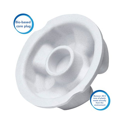 Scott Disposable Paper Hand Towel Roll 1-Ply 300m White Pack of 6 6622