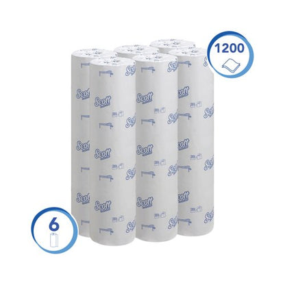 Scott Essential Couch Cover Roll 1-Ply x200 Sheets Blue Pack of 6 7343