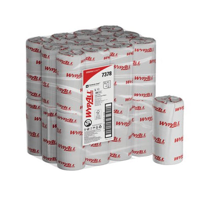 Wypall L10 Cleaning Paper Wipes 1-Ply x165 Wipes Blue Pack of 12 7378