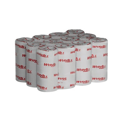Wypall L20 Cleaning Paper Wipes 2-Ply x165 Wipes Blue Pack of 12 7381