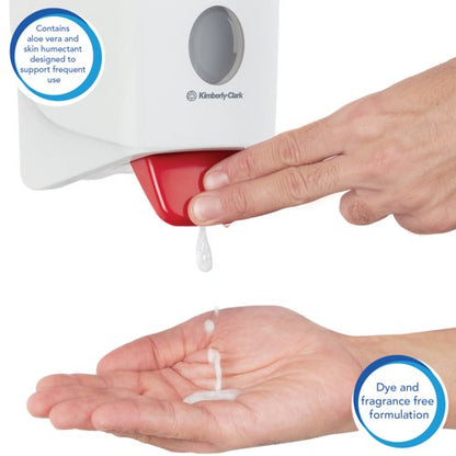 Scott Alcohol Foam Hand Sanitiser 1L Refill Clear Pack of 6 6392