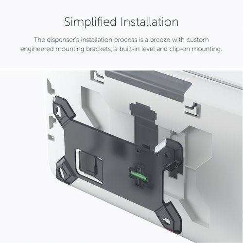 Kimberly Clark ICON 2 Roll Toilet Paper Dispenser White Mosaic 53945