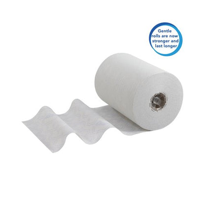 Scott Slimroll Paper Hand Towel Roll 1-Ply 165m White Pack of 6 6623