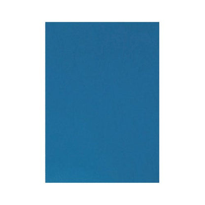 Q-Connect A4 Blue Leathergrain Comb Binder Cover (Pack of 100) KF00500