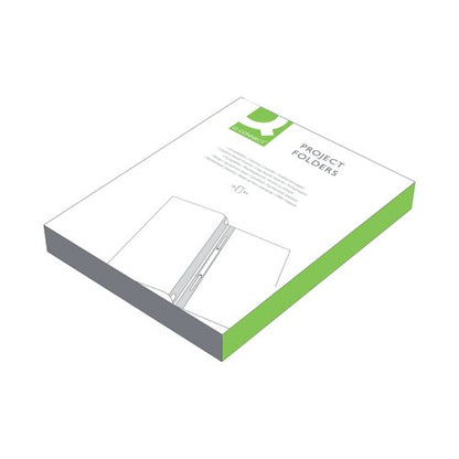 Q-Connect Project Folder A4 Black (Pack of 25) KF01453