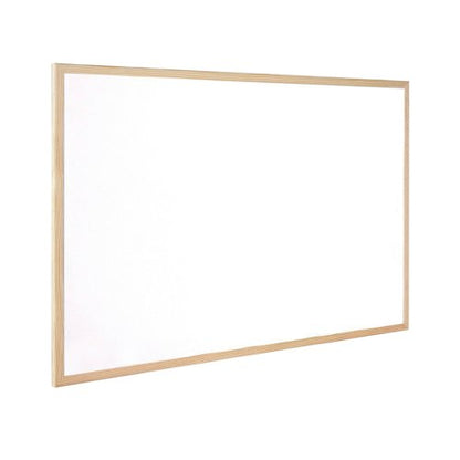 Q-Connect Wooden Frame Whiteboard 600x400mm KF03570