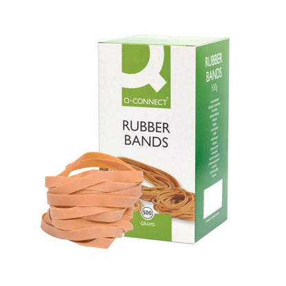 Q-Connect Rubber Bands No.89 152.4 x 12.7mm 500g KF10573