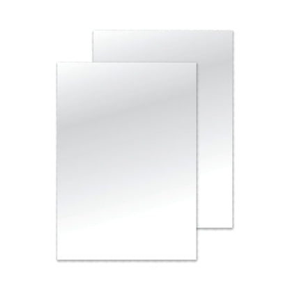 Q-Connect Clear A4 PVC Binding Covers 250 Micron (Pack of 100) KF24011