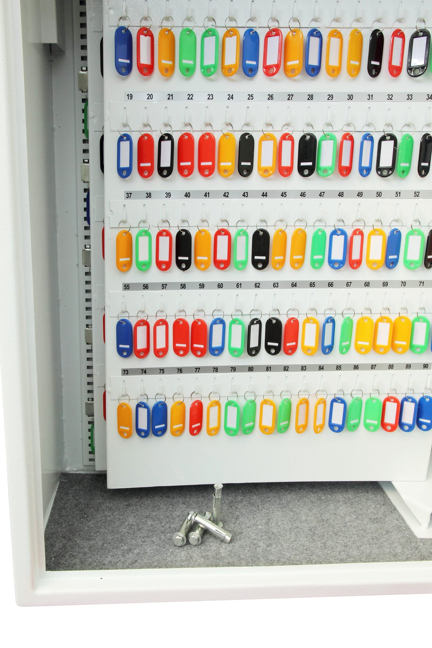 Phoenix Cygnus Key Deposit Safe 700 Hook Electronic Lock White KS0036E