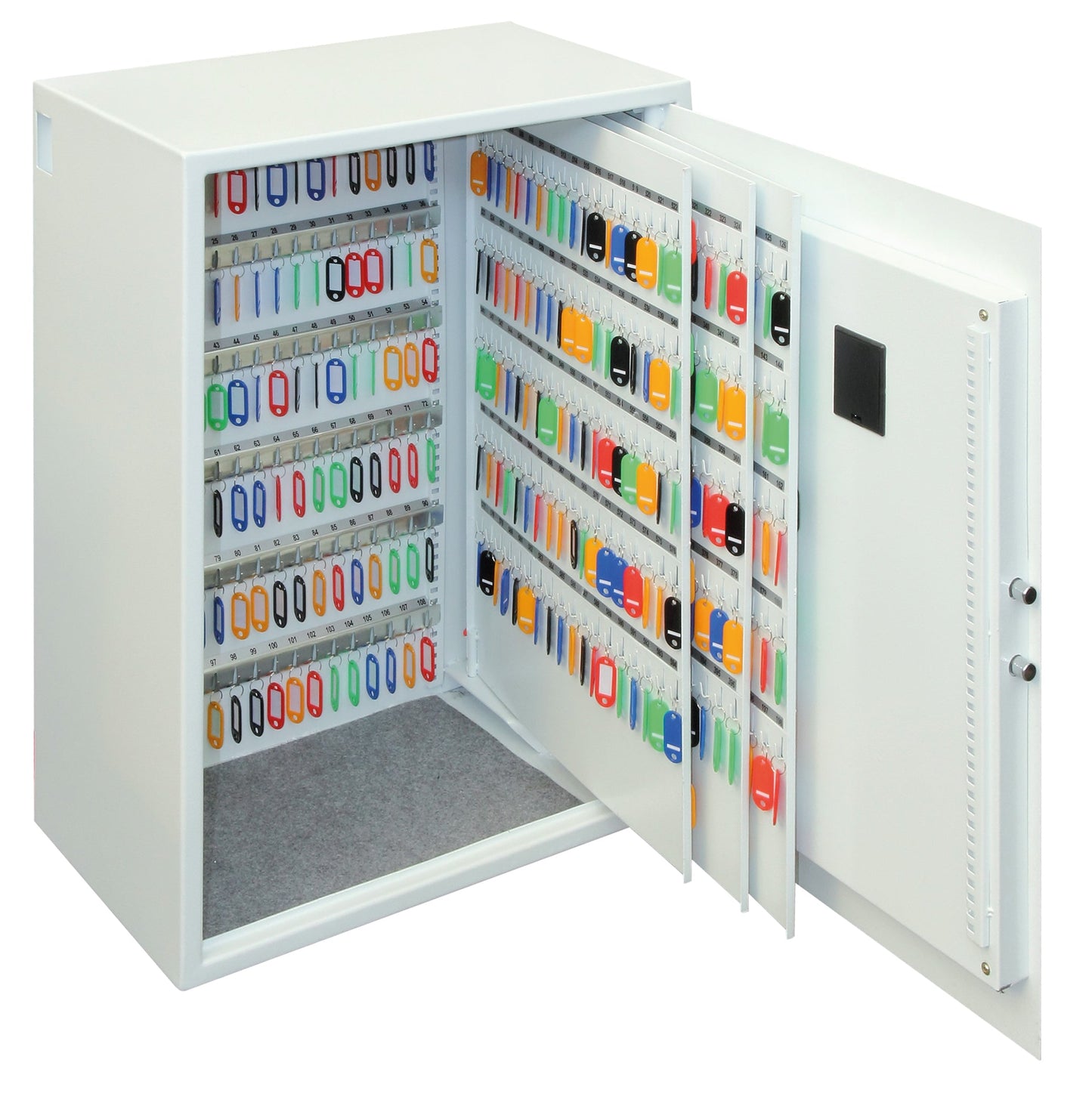 Phoenix Cygnus Key Deposit Safe 700 Hook Electronic Lock White KS0036E