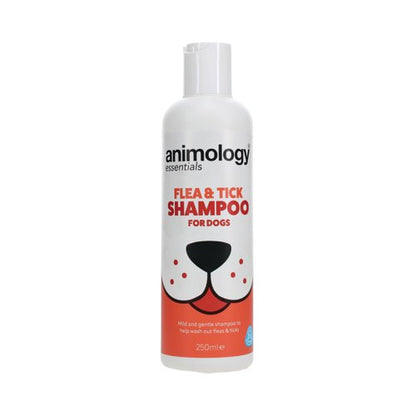 Animology Essentials Flea and Tick Shampoo for Dogs 250ml PEANI010